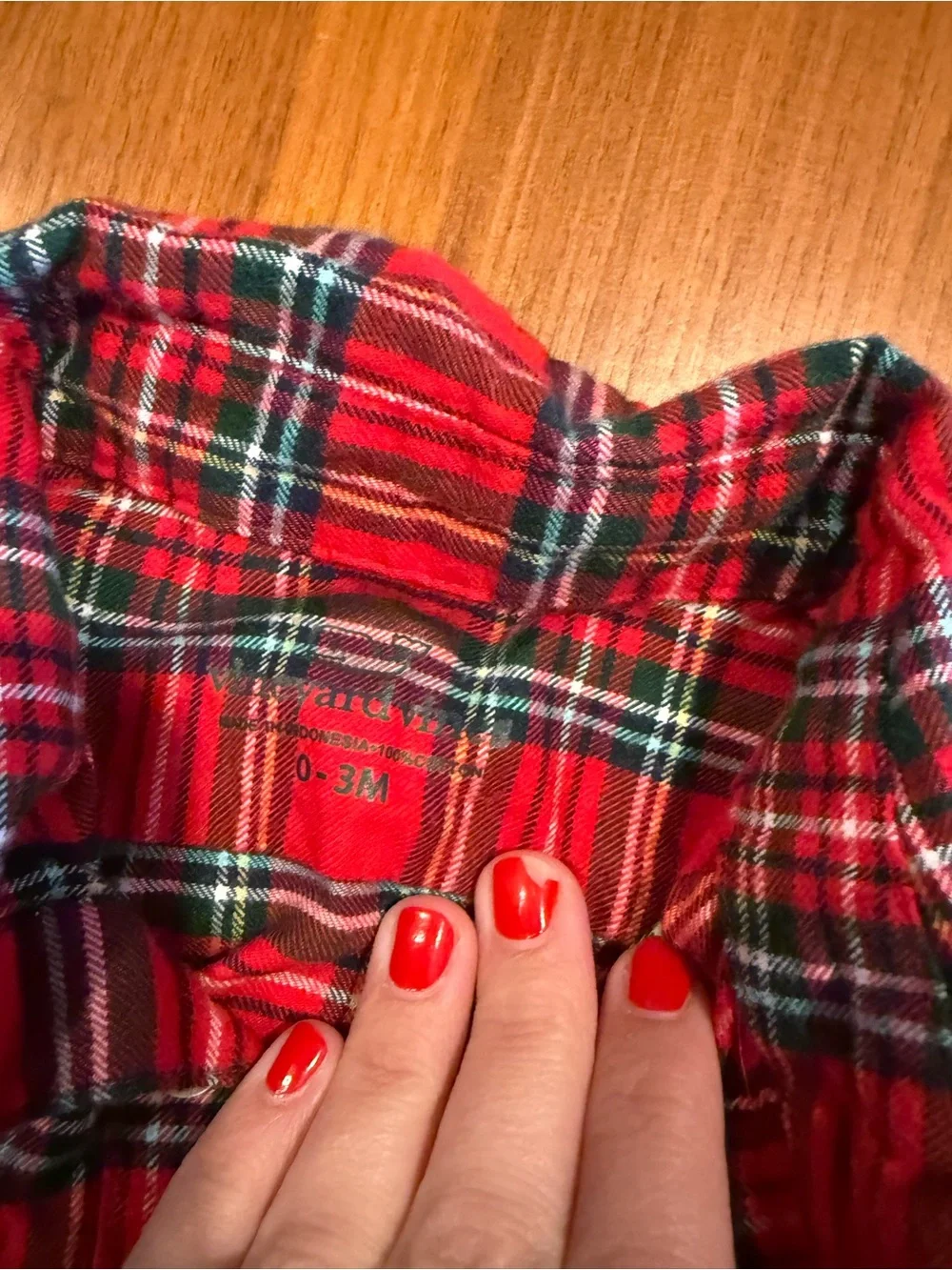 Red Plaid Baby Button-Front Bodysuit & Dark Green Corduroy Whale Overalls Set